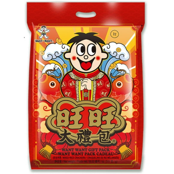 WANT-WANT PACK CADEAU COLLATIONS MIXTES WW MIXTES PACK CADEAU