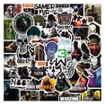 thumbnail image 2 of Stickers, 50 Pcs Motorcycle Decals Vinyl Stickers for Laptop for Water, 2 of 5