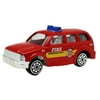 Die-Cast Three Row Fire Response Vehicle Model Toy
