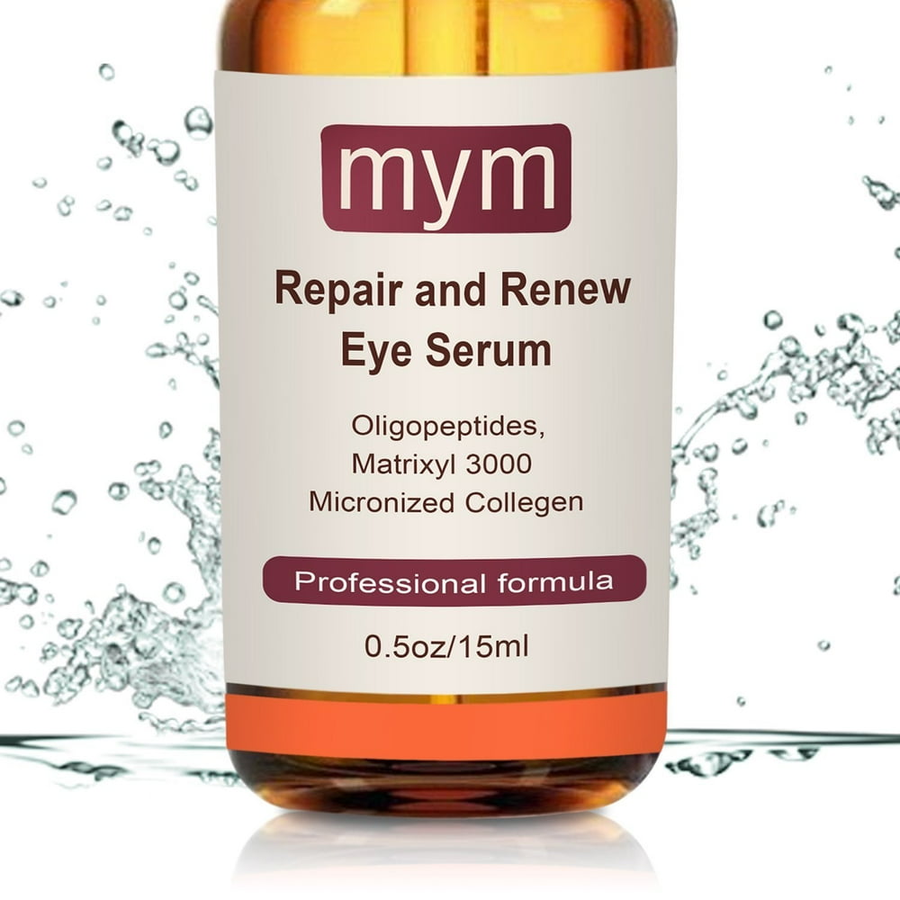 The Best Eye Serum 100 Natural Antiaging for Wrinkles, Dark Circles, Puffiness, Eye Bags and