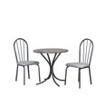thumbnail image 1 of Sunset Trading CR-D8719-59 Table à Manger en Acier Gris, 1 of 1