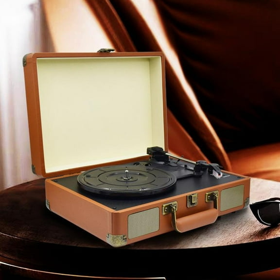 record player,With Built-in Bt Function 3-speed Turntable Support 3 Size 7” Function Support Built-in Bt Belt-driven Player /12” Vinyl And Portable Belt-driven Turntable Entertainment Vinyl Portable