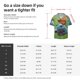 thumbnail image 5 of Fotbe Butterfly Landing On Head Dumpy Frog Camisa Estampada de Manga Corta para Hombre, Casual de Verano, Estilo Playero, Sin Arrugas-4X-Large, 5 of 5