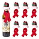 thumbnail image 2 of 2 juegos de tapas de botellas de vino navideñas CHAO decoraciones navideñas familiares, 2 of 4