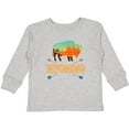 thumbnail image 3 of Inktastic Wyoming Vacation Buffalo Silhouette Boys or Girls Long Sleeve Toddler T-Shirt, 3 of 5