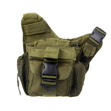 Molle Tactical Shoulder Strap Bag Pouch Travel Backpack Camera Military Bag Army (Best Camera Backpack For Travel)