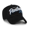 thumbnail image 2 of Women's '47  Black Carolina Panthers Ariana Clean Up Adjustable Hat, 2 of 3