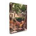 thumbnail image 3 of Stupell Industries Woman Lounging Hammock Tropical Summer Vacation Scenery Graphic Art Gallery Wrapped Canvas Print Wall Art, Design by Amelia Noyes, 3 of 7