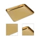 thumbnail image 2 of Stainless Steel Flat Bottom Rectangular Tray for Restaurant & Home Use, 2 of 5