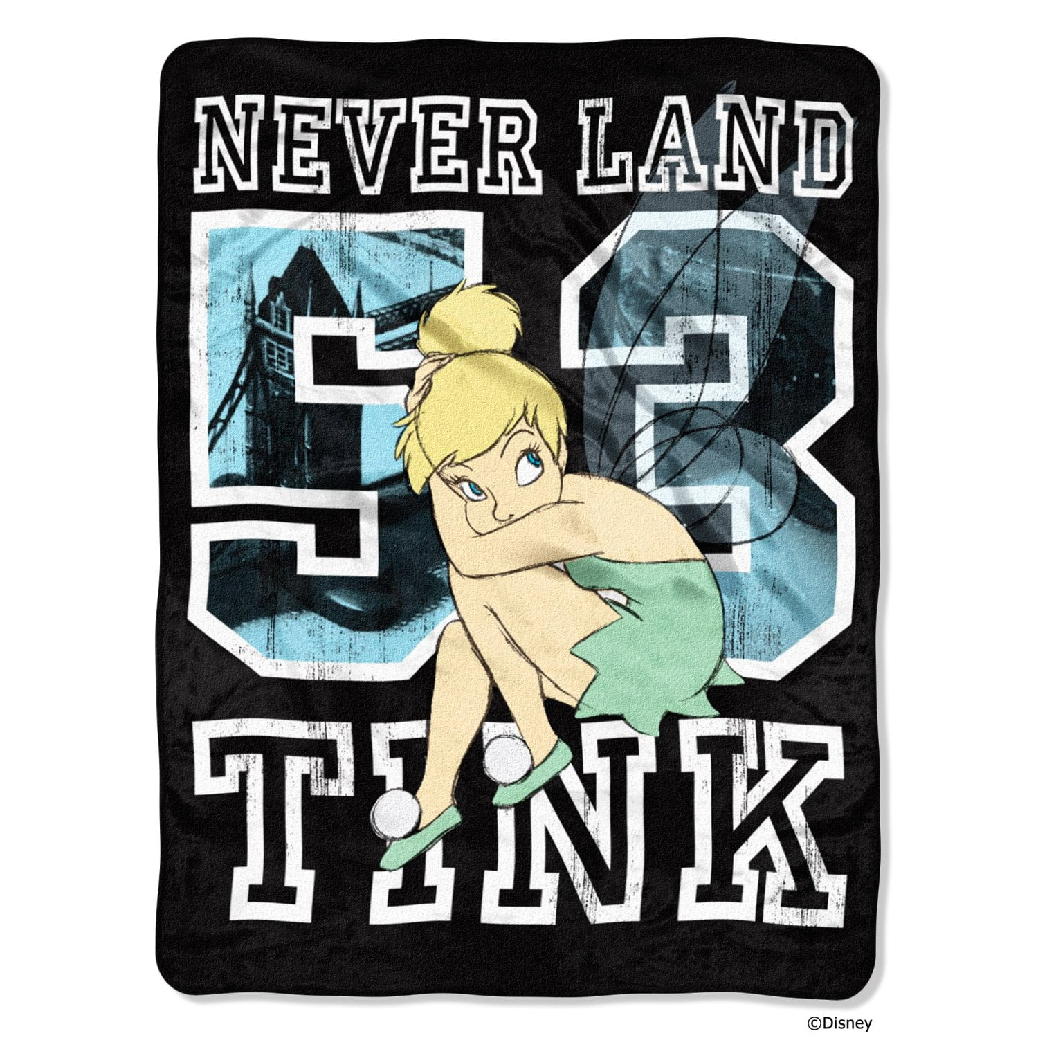 Tinkerbell hotsell blanket walmart