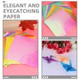 thumbnail image 3 of Nestingho 200 Sheets Origami Paper Iridescent Art Design for Children and Adults Perfect for Handmade Crafts, 3 of 6