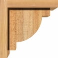 thumbnail image 3 of 8"W x 8"D x 8"H Alpine Rough Sawn Corbel w/Backplate, Western Red Cedar, 3 of 9