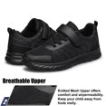 thumbnail image 5 of Boys Girls Sneakers Kids Shoes Unisex Breathable Fitness Running Tennis Lightweight Shoes Black Big Kid Size 5.5, 5 of 6