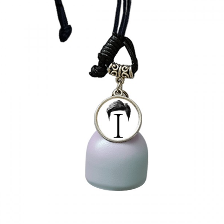 I Man Hair Position Art Deco Fashion Wind Chimes Bell Car Pendant