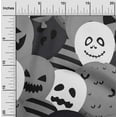 thumbnail image 2 of oneOone Cotton Poplin Twill Gray Fabric Halloween Quilting Supplies Print Sewing Fabric By The Yard 56 Inch Wide, 2 of 4