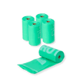 thumbnail image 3 of Plastech Diaper Disposal Bags - ZERO Plastic, 100% Certified Home Compostable, Plant-Based, 9 x 13 inches, 75 Bags, 5 Rolls, Green, 3 of 4