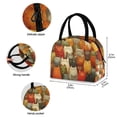 thumbnail image 3 of 7L Volume Handheld Insulated Reusable Meal Tote Lunch Bags A Large Group Of Cats, 3 of 6