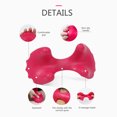 thumbnail image 3 of yeacher Blue Butterfly Neck Massager for Acupressure Relief, Lightweight & Portable, 170mm TPO Design, 3 of 6
