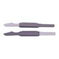 thumbnail image 1 of Cuchillo Recortador De Cejas, Recortador De Cejas De Acero Inoxidable, Lavable Con Agua, Extremos Dobles Con Cubierta Para Uso Diario, 1 of 7