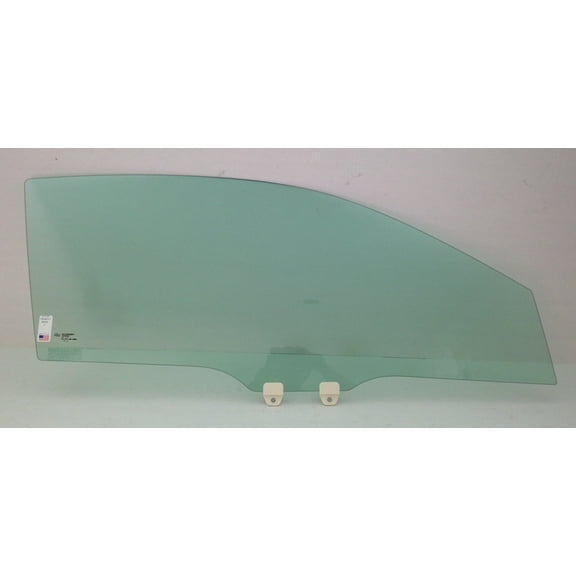 Passenger Right Side Door Window Door Glass Compatible with Honda Accord 2 Door Coupe 2013-2017 Models