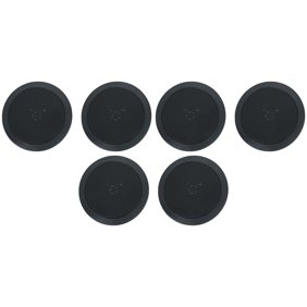 6 Rockville HC55-16 Black 5.25" 300 Watt In-Ceiling Home Theater Speakers 16 Ohm