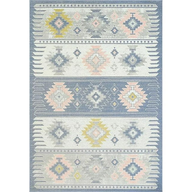 Dynamic Rugs BT9125121999 7 ft. 10 in. x 10 ft. 10 in. Bristol 5121 Rectangle Contemporary Area Rug - 999 Multi Color