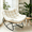 Beige, variant on SOLAURA Rocking Egg Chair with Cushion, Indoor & Outdoor Oversized 450 LBS Capacity Papasan Egg Chair, Wicker Lounge Rocker Chair for Bedroom Living Room Garden Porch Backyard, Beige