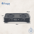 thumbnail image 2 of FRAGA Parrilla Eléctrica, FRAGA G22, 2 Quemadores de Resistencia, 800W, 127 V, 60HZ,, Hecho en México., 2 of 4