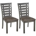 thumbnail image 4 of Progressive Furniture Fiji Dining Chairs, Harbor Gray (Set of 2), 4 of 5