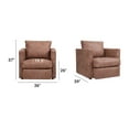 thumbnail image 2 of Furniture Classics 8-080A-A421V3 26 x 40 x 18 in. Classic Paprika Series Ottoman, Blue, 2 of 8