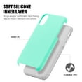 thumbnail image 5 of The Ezpress Anti-slip Hybrid Case For Iphone Xs X - Teal, 5 of 8