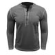 thumbnail image 1 of Blusas y camisas de manga larga con cuello redondo para hombre, blusa informal de moda con bloques de color, manga larga, cuello redondo, blusa de poliéster, algodón y poliéster., 1 of 4