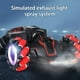 thumbnail image 5 of Coche teledirigido 4G, coche acrobático teledirigido, coche transformable con control remoto y luces de emergencia, coche de juguete teledirigido recargable, regalo ideal para niños y niñas., 5 of 9