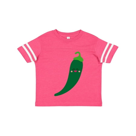 

Inktastic Green Chili Pepper Kawaii Gift Toddler Boy or Toddler Girl T-Shirt