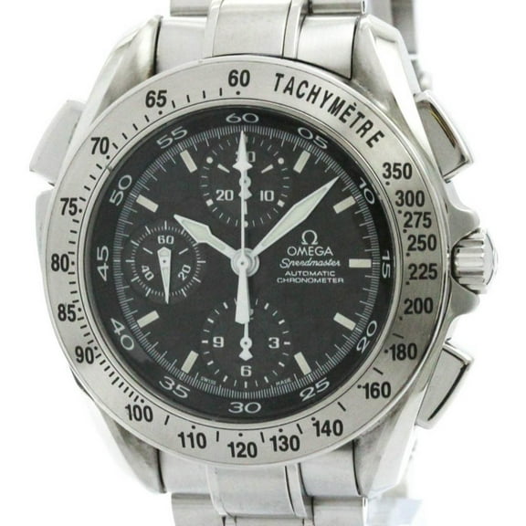 Pre-Owned Polished OMEGA Speedmaster Split Second Steel Automatic Watch 3540.50 BF579750