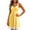Yellow, variant on Women's Sleepwear Zaewscy Ladies' Home Sleeping Dress - Lace-embroidered Short Sleeve Sleeping Dress Red L