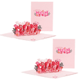 thumbnail image 1 of 3D Greeting Card Mother'S Day Greeting Card High Quality Exquisite Card Mother'S Day Gift Mother/Female Blessing, 1 of 6