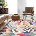 thumbnail image 3 of nuLOOM Ofelia Hand Tufted Wool Runner Rug, 2' 6" x 6', Multi, 3 of 3