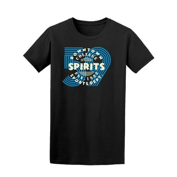 Downtown College Division Spirit T-Shirt Men -Image by Shutterstock, Male 3X-Large