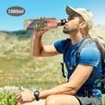 thumbnail image 6 of Yayeee 20oz Insulated Water Bottle Double Wall Stainless Steel with Flip Straw Lid, Striped Boat, 6 of 7