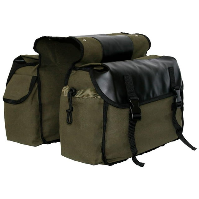 Waterproof Double Pannier Cargo Rear Seat for Motorcycles Cycling