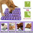 thumbnail image 2 of Snuffle Mat for Large Dogs,Silicone Slow Feeder Lick Mat for Slow Eating,Training Smell,Encourages Natural Foraging Skill,Relieving Stress,Interactive Feed Game Toy, 2 of 8