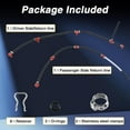 thumbnail image 5 of Diesel Fuel Injector Fuel Return line Kit Compatible with GM Duramax 6.6L LLY LBZ LMM Sierra Silverado 2004-2010 Replace#: 97328733 98062291, 5 of 9