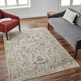 thumbnail image 2 of BoutiqueRugs Asabi Traditional Area Rug - Light Sage, Tan, Mustard - 6'7" x 9'6", 2 of 9