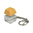thumbnail image 4 of Teclado Fidget llavero mosquetón llavero Clip portátil divertido teclado tapa de llave Amarillo, 4 of 9