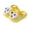 Yellow, variant on Boys Girls Toddler Clogs Classic Graphic on Slides Sandals One-Foot Slide Slipper Waterproof Beach Pool Sandals (Toddler/Little Kids/Big Kids)