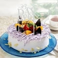 thumbnail image 2 of 1 Pieza Topper de tarta Brillante DAY EVER Suministro De Envoltorio preestablecer De Plata, 2 of 9