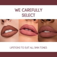 thumbnail image 4 of USHAS 12 colores delineador de labios + juego de lápiz labial fácil de colorear lápiz labial mate lápiz labial rojo nude de larga duración, 4 of 5