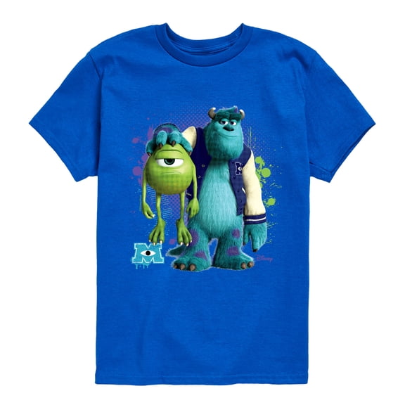 Monsters Inc. - Mike And Sully - Toddler & Youth Short Sleeve Graphic T-Shirt