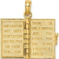 thumbnail image 5 of 14K 3-D Blue Enamel Bible Book w Moveable Pages Charm Yellow Gold Material Artisan Delicate Luxurious Celebrate milestones with style and brilliance, 5 of 5